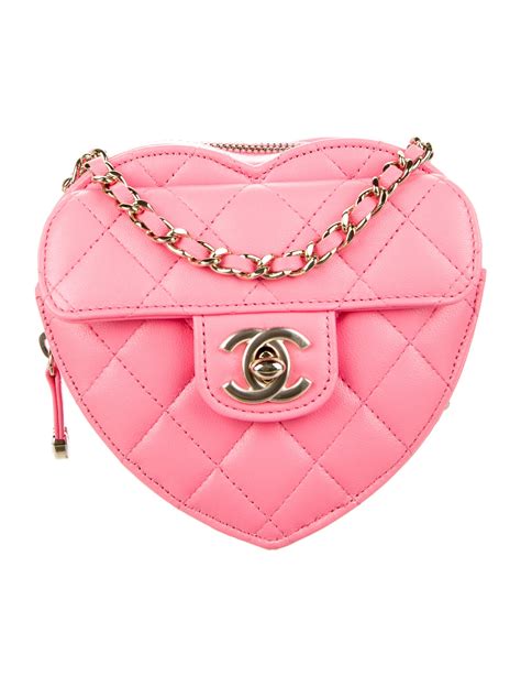 heart purse chanel|chanel heart bag 2022.